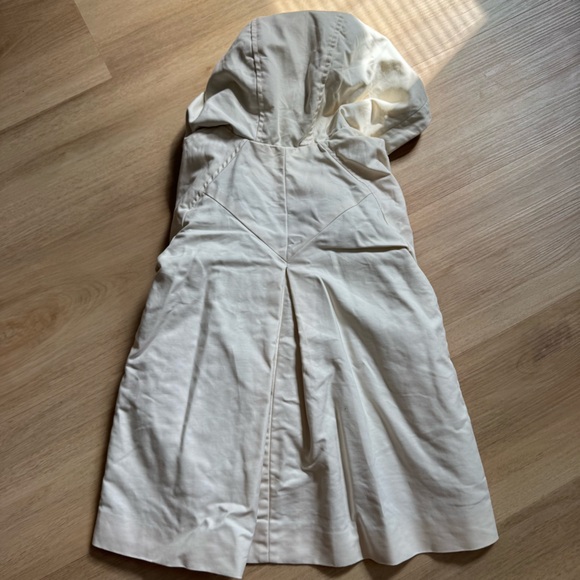 Zara Kids Cream Hooded Jacket 4-5Years - Picture 8 of 8
